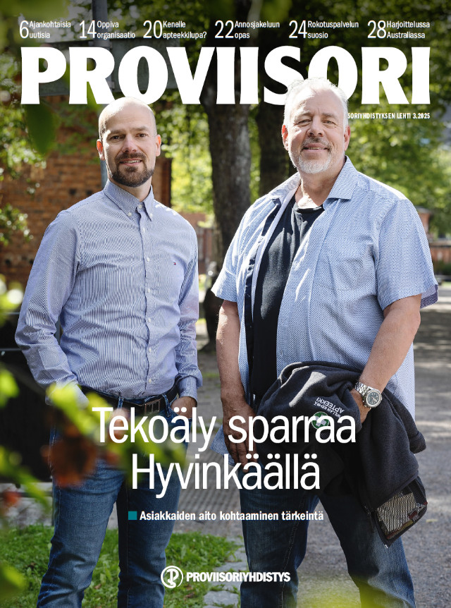 Lue uusin Proviisori-lehti